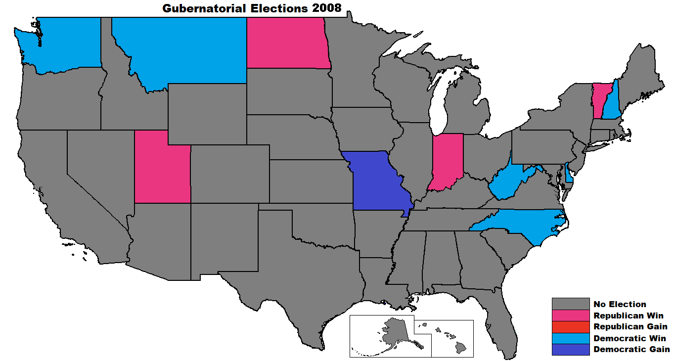 2008 Governor Elections