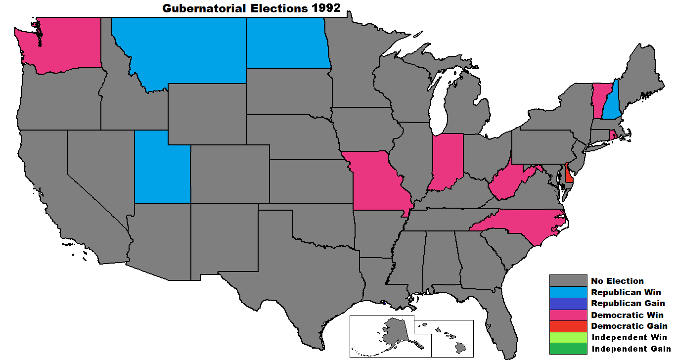 1992 Governor Elections